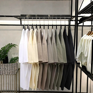 เสื้อยืดผู้ชายคุณภาพสูง ผ้าฝ้าย 100% น้ำหนัก 240 กรัม ทรงโอเวอร์ไซส์ ใส่สบาย พร้อมสกรีนโลโก้ตามสั่ง - Product Image 3