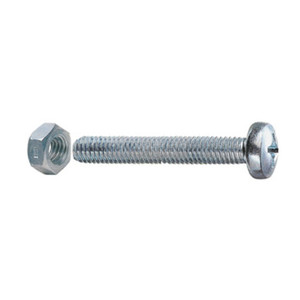 Viti a metallo con testa cilindrica 5x16 con dadi (confezione da 30) - Product Image 1