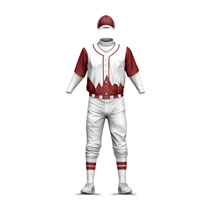 Ensemble de Tenue de Baseball de Haute Qualité 100% Polyester pour Hommes Adultes Respirant Séchage Rapide Évacuation de l'Humidité Pantalon de Softball Imprimé - Product Image 3