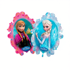 Ballons de fête Frozen en feuille d'aluminium 63x78cm, lot de 2, double face - Product Image 1