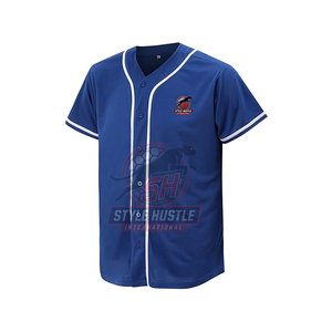 Nueva Llegada de Ropa Deportiva, Jersey de Béisbol con Nombre Personalizado Impreso, Tela 100% Poliéster, Mejor Precio - Product Image 2
