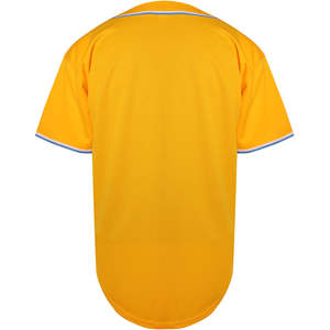 Personalizar bordado béisbol Jersey estilo camisa de secado rápido transpirable venta al por mayor 100% poliéster Jersey cómodo servicio OEM - Product Image 3