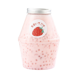 Botella de PET de plátano de 500ml con tapa de aluminio y agujero de paja Fabricante de embalaje de Vietnam para contenedor de bebidas para jugo - Product Image 1