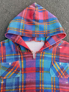 Fabricante de Ropa Personalizada para Hombre, Sudaderas con Capucha de Alta Calidad 100% Personalizadas, Unisex, con Bolsillos a Cuadros, Estilo Desgastado - Product Image 2