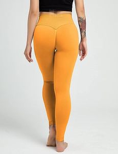 Mallas personalizadas de cintura alta para mujer, Leggings deportivos para entrenamiento, Yoga y Fitness - Product Image 4