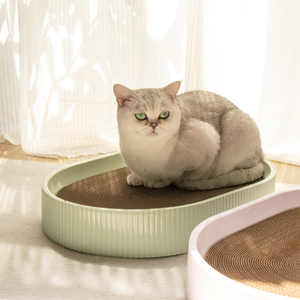 Tempat tidur kertas bergelombang ruang tamu <span class=keywords><strong>Post</strong></span> goresan kucing stok pabrik - Product Image 4