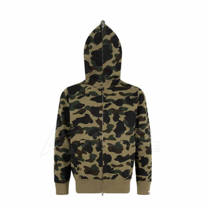 Sweats à capuche personnalisés pour hommes, 100% coton, tissu polaire doux, sweats à capuche confortables à prix de gros, sweats à capuche zippés très élégants - Product Image 2