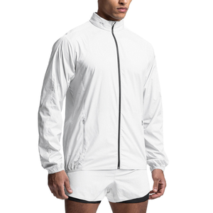 2024 printemps automne hommes mode veste fermeture éclair nuit réflexion hommes sport en plein air coupe-vent veste - Product Image 6