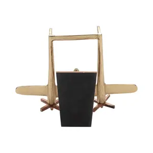 Estatua de Elefante de Metal Hecha a Mano, Decoración Artística de Lujo para Interiores del Hogar y Jardín, Linda Pieza Decorativa, Zahid Exports - Product Image 3