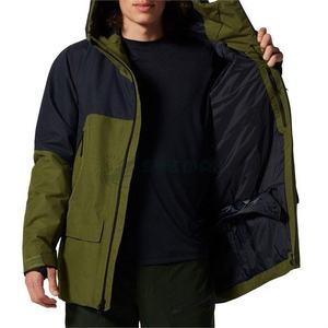Chaqueta de esquí y snowboard de secado rápido de alta calidad para hombre, impermeable a prueba de viento con tecnología Polartec, chaqueta de esquí personalizable - Product Image 4