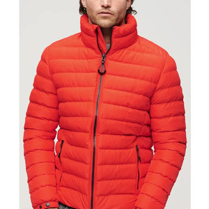 Chaqueta Deportiva Ligera para Hombre, 90% Nailon, 10% Elastano, Chaqueta de Golf con Cremallera Completa, Chaqueta Acolchada Híbrida Cálida - Product Image 2