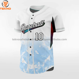 Nueva llegada Jersey de béisbol de moda Jersey de béisbol de media manga Camisetas de béisbol de nuevo estilo Venta caliente en Jersey OEM ODM con servicio - Product Image 3