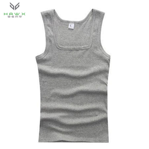 Custom Men's Summer Ribbed Tank Top Multi-Color Cotton Plain Blank Ribbed Top in Plus Size Options - Product Image 2