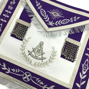 Mandil Masónico de Gran Maestro Past Master Hecho en Pakistán, Diseño de la Mejor Calidad - Product Image 2