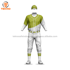 Nuevo uniforme de béisbol de la mejor calidad de poliéster 100% con uniformes de equipo de béisbol para hombres cómodo peso ligero de alta calidad - Product Image 5