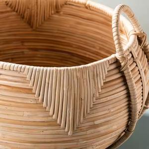 Maceta de pie de ratán de estilo de tendencia, soporte de maceta de bambú duradero para decoración de suelo o colgante, diseño caliente - Product Image 3