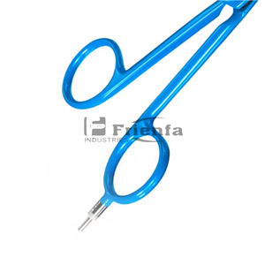 Tijeras Bipolares Reutilizables de Acero Inoxidable de Alta Calidad, Hoja Curva, Certificación CE, para Uso Quirúrgico ORL, Cantidad a Granel - Product Image 5