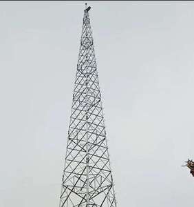 लागत प्रभावी स्टील लोबान रॉड बिजली टॉवर गर्म डुबकी गैल्वेनाइज्ड 10-80 मीटर ऊंचाई आसान स्थापना गोदाम सुरक्षा के लिए - Product Image 1