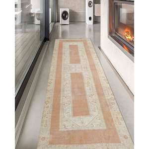 Tapis imprimé floral vibrant : ethnique, tribal, pour chambre d'enfant, salle à manger, avec poils doux - Product Image 1