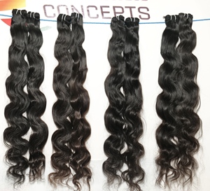 Unprocessed 100% Cuticle Aligned Straight Virgin Remy Indian Human <b>Hair</b> Lace Front Weaving Bodywave Temple Extension 100g Easy - Product Image 6