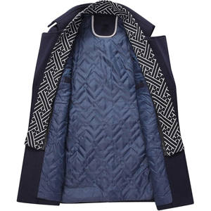 Chaqueta Acolchada Holgada de Invierno para Mujer, Cuello Alto, con Capucha, Secado Rápido, Transpirable, Tejido Liso Teñido - Product Image 4