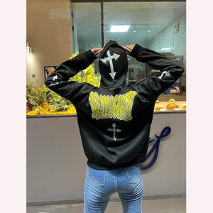 OEM ODM Unisex Cremallera Sudadera con capucha Ropa informal Fabricantes - Product Image 3