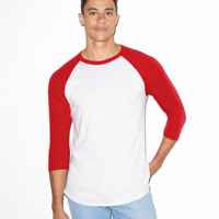 T-shirt raglan de haute qualité pour hommes femmes t-shirt à manches de baseball en coton respirant idéal pour les promotions gym et les vêtements de tous les jours