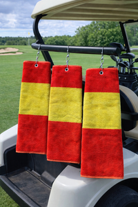 Toallas de Golf de Alta Calidad al Mejor Precio, 100% Algodón Teñido, Tipo Terry Velour, con Logotipo Personalizado, Fabricante Turco, Toallas Deportivas - Product Image 2