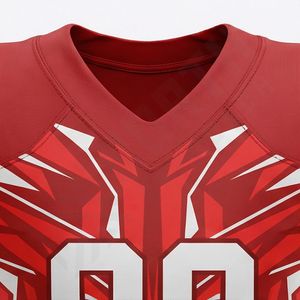 Uniforme de Fútbol Americano Sublimado, Conjunto de Entrenamiento para Club, Uniforme de Fútbol Americano con Nombre de Equipo y Número, Ropa Deportiva de Alto Rendimiento - Product Image 4