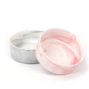 Juego de 2 cuencos de servicio de mármol de diseño único con calidad extra premium a un precio muy económico - Product Image 1