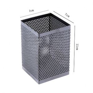 Portalápices Metálico Rectangular de Malla para Escritorio, Diseño Original, en Oferta - Product Image 3