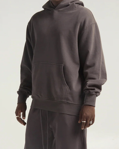 เสื้อสเวตเตอร์แบบสวมหัวมีฮู้ดของผู้ชายเสื้อวอร์มลำลองแฟชั่น - Product Image 1