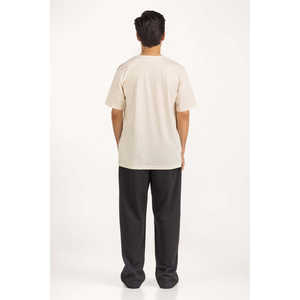 Camisetas de Jersey de Corte Regular con Patrón Sólido, Transpirables, Antiarrugas, Largas, Talla Grande, Etiqueta Personalizada MN-TS-SS25-023 - Product Image 5