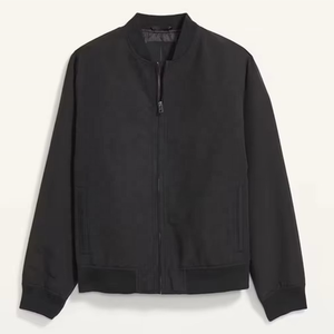 Nuevo cortavientos personalizado de nailon con cremallera para hombre, chaquetas bomber impermeables a prueba de viento de gran tamaño - Product Image 4