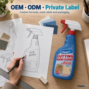 Spray detergente e deodorante per taglieri 500ml, senza profumo, per taglieri in legno, bambù e plastica, OEM, vendita all'ingrosso - Product Image 6