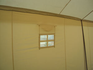 Carpa de Lona Impermeable Verde para Campamento, con Estructura de Aluminio, para Invierno, de Gran Tamaño, Tipo Hospital de Campaña, Personalizable, Venta al por Mayor - Product Image 4