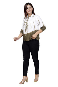 Chemises d'été personnalisées en rayonne et teintes de haute qualité pour femmes - Product Image 2