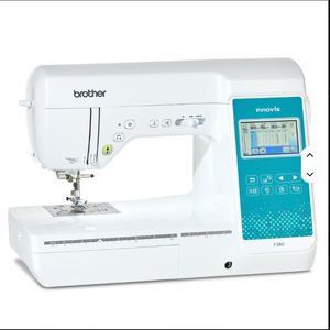 Machine à broder plate F580 de haute qualité avec 12 aiguilles, tête unique, fonctionnement informatisé pour les magasins de détail et d'impression - Product Image 1