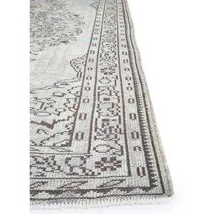 พรมขนสัตว์ถักมือสีน้ำตาลเบจวินเทจ รุ่น Pae-1630 ลายเหรียญคลาสสิก พรมปูพื้นห้องนั่งเล่นเนื้อนุ่มสำหรับตกแต่งบ้าน - Product Image 4