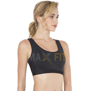 สปอร์ตบราสำหรับผู้หญิงขนาดใหญ่พิเศษปรับแต่งได้สายรัดยืดหยุ่นเสื้อครอปสำหรับใส่เล่นโยคะฟิตเนส - Product Image 2