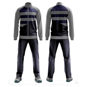 Survêtement de sublimation en tissu doux avec veste zippée et jogging élastique pour gym Survêtement de sublimation pour homme - Product Image 4