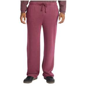 Pantalons de jogging décontractés personnalisés, poids lourd, lavage clair, pantalons pour hommes, tissu peigné de haute qualité, coupe droite, écologiques - Product Image 3