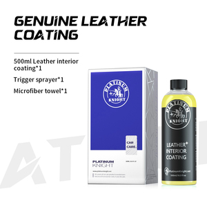 Kit ultime d'entretien intérieur et cuir automobile - Parfum pomme verte, finition mate, ensemble spray et serviette - Product Image 2