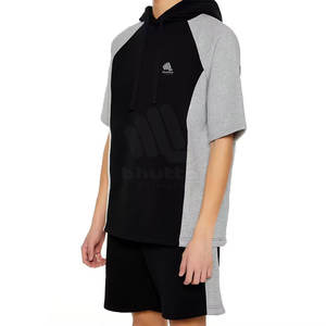 Conjunto de Sudadera con Capucha y Pantalones Cortos para Hombre, Tallas Grandes, Última Moda, Venta al Por Mayor - Product Image 2