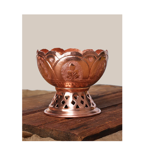 การออกแบบใหม่ขนาดใหญ่ทองแดงผสมชามทองแดงชามผลไม้ในอินเดียและขนาดที่กำหนดเองและราคาถูก - Product Image 6