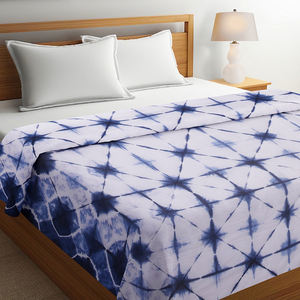 Mantel Floral Vintage 100% Algodón Hecho a Mano con Estampado de Bloques, Elegante Cubierta de Lino para Bodas y Uso en Exteriores, Lavable y Absorbente - Product Image 2