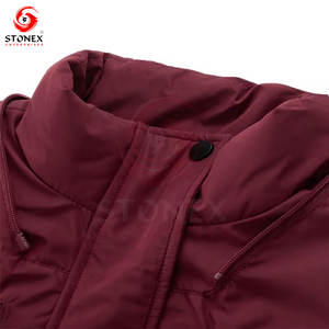 Chaqueta de Invierno Elegante para Mujer, Talla Grande, Personalizada |   Impresión de Logotipo Personalizado y Cierre de Cremallera |   Producción al por Mayor con MOQ Bajo - Product Image 5