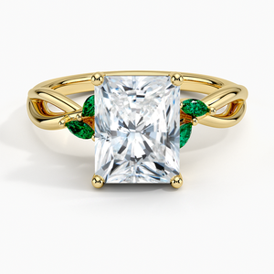 แหวนหมั้นทองสไตล์วินเทจ14K ได้รับการรับรองข้อเสนอที่ไม่ซ้ำกันแหวนรักกับการออกแบบเดิมที่มีเพชรห้องปฏิบัติการได้รับการรับรอง - Product Image 1