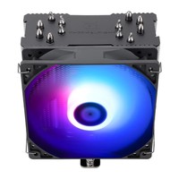 Thermalright BA120 ARGB CPU refroidisseur d'air 4PIN 1/2/3/4 voies carte mère CPU ventilateur aluminium caloduc e-cuivre pour PC de jeu boîte