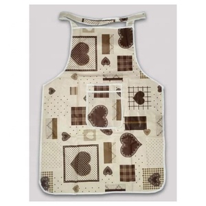 Algodón puro transpirable resistente al desgaste corazón conveniente delantal Mujer a prueba de aceite ropa de trabajo cocina hogar cintura hombres delantales - Product Image 1